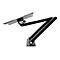 Eaton Tripp Lite Series Display TV Wall Monitor Mount Arm Swivel/Tilt 14' to 42' TVs / EA / Flat-Screens - Klammer - für Flachbildschirm - Stahl - Schwarz - Bildschirmgröße: 43.18-106.68 cm (17'-42')