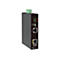 Eaton Tripp Lite Series Industrial Gigabit Ethernet PoE injector, 60W PoE++, 802.3bt, Midspan, -40C to +75C, IP30 housing, Dual 24~57VDC , DIN rail, 1 Port - Power Injector (DIN-Schienenmontage möglich) - Wechselstrom 100-240 V - 60 Watt - Schwarz
