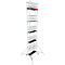 Echafaudage roulant en aluminium Krause ProTec, 200 kg/m², homologué TÜV, roulettes à frein, L 2000 x l 700 x H 11300 mm