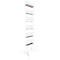 Echafaudage roulant en aluminium KRAUSE série 10, 200 kg/m², certifié TÜV, roulettes réglables en hauteur, L 2500 x l 750 x H 14400 mm