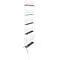 Echafaudage roulant en aluminium KRAUSE série 10, 200 kg/m², homologué TÜV, roulettes réglables en hauteur, L 2500 x l 750 x H 11400 mm