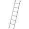 Echelle d'appui Krause, TRBS 2121-2, hauteur de travail 2700 mm, 6 marches profilées antidérapantes avec T 80 mm, bouchon de pied, aluminium
