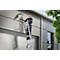 Echelle polyvalente Hailo S120 Pro, 3 éléments, 3 x 12 barreaux, système de barreaux pivotants, compensation au sol, jusqu'à 150 kg, aluminium et plastique, argent
