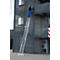 Échelle polyvalente Krause, en 3 parties, échelons T 80 mm et barreaux T 30 mm, traverse, TRBS 2121-2, avec 3 x 12 échelons, aluminium