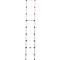 Échelle télescopique FlexLine Hailo, EN 131-6, hauteur ajustable, déverrouillable avec une seule main, jusqu'à 150 kg, 9 barreaux