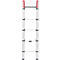 Échelle télescopique FlexLine Hailo, EN 131-6, hauteur ajustable, déverrouillable avec une seule main, jusqu'à 150 kg, 9 barreaux