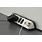 Eck-Steckdosenleiste brennenstuhl® estilo, 4-fach + USB-Ladefunktion, IP20, mit Kabel & Klebepads, L 70 x B 100 x H 300 mm, schwarz-silber