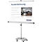 Écran de projection sur pied mobile Pro Franken, 1800 x 1800 mm