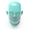 Écran facial bouche/nez, écran interchangeable, élastiques, blanc/transparent