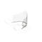 Écran facial bouche/nez, écran interchangeable, élastiques, blanc/transparent