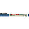 Blauer Edding Permanentmarker, Schriftzug "edding 21 permanent marker", Ecoline.