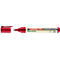 Roter Whiteboardmarker mit offener Kappe, Schriftzug Edding 28 EcoLine.