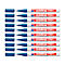 EDDING 751 lakmarker, 10 stuks, ronde punt, lijndikte 1-2 mm, blauw