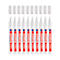 EDDING paint marker 751, 1-2 mm, wit, 10 stuks