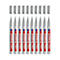 EDDING paint marker 751, 1-2 mm, zilver, 10 stuks