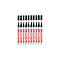EDDING paint marker 751, 1-2 mm, zwart, 10 stuks