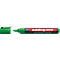 Green Edding permanent marker with the cap removed. The marker is labelled 'edding 300 permanent marker'.
