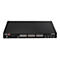 Edimax Pro Netzwerk-Switch FS-5428X mit 28 Ports, schwarz, frontale Ansicht vor weißem Hintergrund.