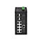 Edimax Pro IGS-5408P - Switch - Smart - 8 x 10/100/1000 (PoE+) + 4 x Kombi-SFP - an DIN-Schiene montierbar - PoE+ (240 W)