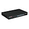 Schwarzer Edimax Pro Netzwerk-Switch TGS-3109PLX mit acht Ports vor weißem Hintergrund.