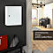Eerste hulp kast Eerste hulp alleen, zonder inhoud, 2 compartimenten, afsluitbaar, wandmontage, B 300 x D 370 x H 140 mm, metaal, wit