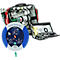 Eerste hulp wandtas MedX5, met defibrillator SAM360P &amp; vulling volgens DIN 13157 
