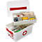 Eerstehulpkoffer Sunware Q-line, incl. inzetstuk met vakverdeling, 6 l, B 300 x D 200 x H 145 mm, wit/rood