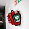 Eerstehulpwandtas MedX5, met reanimatiedefibrillator SAM500P &amp; vulling volgens DIN 13157