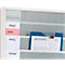 EICHNER besteltas Plus, met klittenbandsluiting en sleutelvak, voor DIN A4 documenten, grijs, 10 stuks