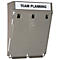Eichner Big wandsorteerder, basismodule, B 262 x D 115 x H 345 mm, kunststof, lichtgrijs