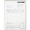 Eichner "Light" besteltas, zonder sleutelvak, B 230 x D 5 x H 330 mm, 10 stuks, lichtgrijs/transparant