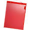 EICHNER Pochette de commande Basic, fermeture velcro, DIN A4, rouge, 10 pièces