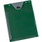 EICHNER Pochette de commande Jumbo, DIN A4, soufflet extensible, fermeture velcro, compartiment à clés, vert, 10 pièces