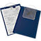 EICHNER Pochette de commande Magnetic, pour documents DIN A4, compartiment pour clés, fermeture magnétique, protection contre les déchirures, bleu, 10 pièces