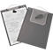 EICHNER Pochette de commande Plus, fermeture velcro et compartiment à clés, pour documents DIN A4, gris, 10 pièces