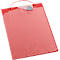EICHNER Pochette de commande Plus, fermeture velcro et compartiment à clés, pour documents DIN A4, rouge, 10 pièces