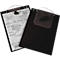 EICHNER Pochette de commande Turbo, fermeture velcro, compartiment pour clés et soufflet extensible, pour documents DIN A4, noir, 10 pièces