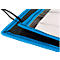 EICHNER 'Robuuste' besteltas, geschikt voor DIN A4, verstevigde naden, kartonnen rug, blauw, 10 stuks