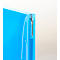 EICHNER verzamelbox, extra breed, steeksluiting, polypropeen, 5 stuks, transparant-blauw