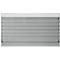 Eichner werkplaatsplanner, brede uitvoering, 6 rails, voor maximaal 30 A4 ordervakken, B 1580 x H 900 mm, kunststof, grijs