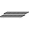 Einlegewanne für asecos Sicherheitsschränke der UB90 und UB30 Serie, Polyethylen, schwarz, B 936 x T 205 x H 20 mm, 3,5 l