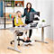 Einzel-Monitorarm Fellowes Eppa™, bis 39" Breite, VESA, 360° Drehung, 180° Schwenkung, 90° Neigung, höhenverstellbar, weiss