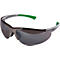 EKASTU Schutzbrille DAYLIGHT, EN 166, EN 172, Bügel silbergrau, Polycarbonat dunkelgrau verspiegelt, UV 400, Anti-Kratz&Beschlag