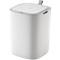 EKO Morandi Smart sensor afvalbak, kunststof, touch bedieningspaneel, reukloze afdichtring, B 249 x D 249 x H 337 mm, 12 liter, wit