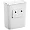 EKO Morandi Smart sensor afvalbak, kunststof, wandmontage, sensor &amp; touch schakelaar, B 259 x D 165 x H 310 mm, 8 liter, wit