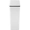 EKO Poubelle Morandi Touch, peu encombrante, plastique, mécanisme Touch Bar, L 245 x P 370 x H 630 mm, 40 litres, blanc