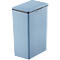 EKO Poubelle Morandi Touch, peu encombrante, plastique, Touch Bar, L 245 x P 370 x H 630 mm, 40 litres, bleu