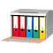 Elba Archivcontainer Tric, bis A4, Frontklappe, B 473 x T 325 x H 360 mm, Wellpappe, grau, 10 Stück