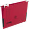 ELBA chic® ULTIMATE hangmap, voor formaten tot DIN A4, gerecycled karton, 25 stuks, rood