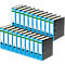 ELBA ordner rado, A4, rugbreedte 80 mm, 20 stuks, blauw